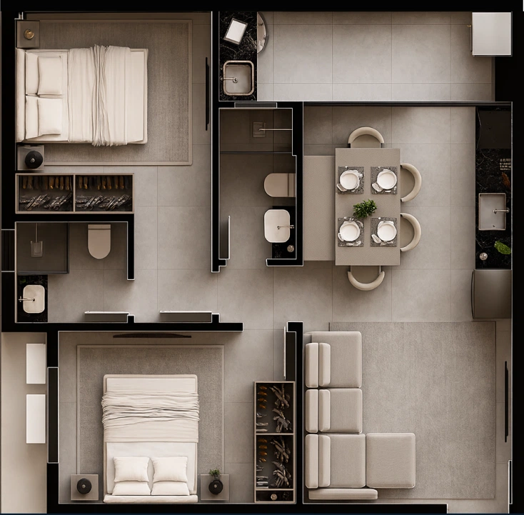 Apartamento SU?TE +1